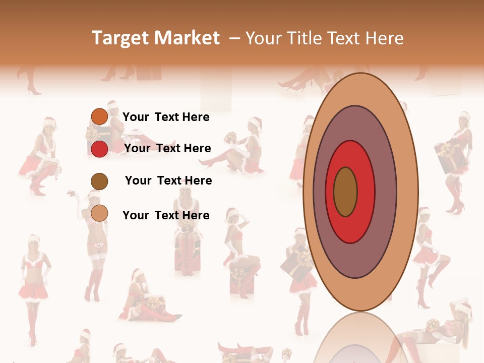 Christmas Girl PowerPoint Template