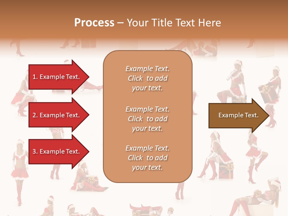 Christmas Girl PowerPoint Template