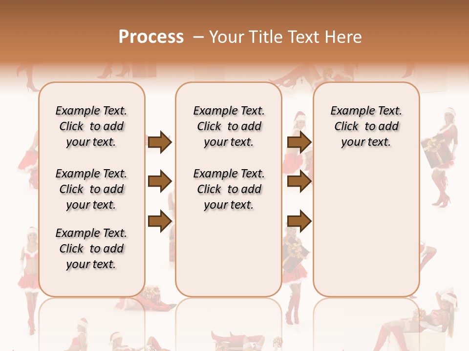 Christmas Girl PowerPoint Template