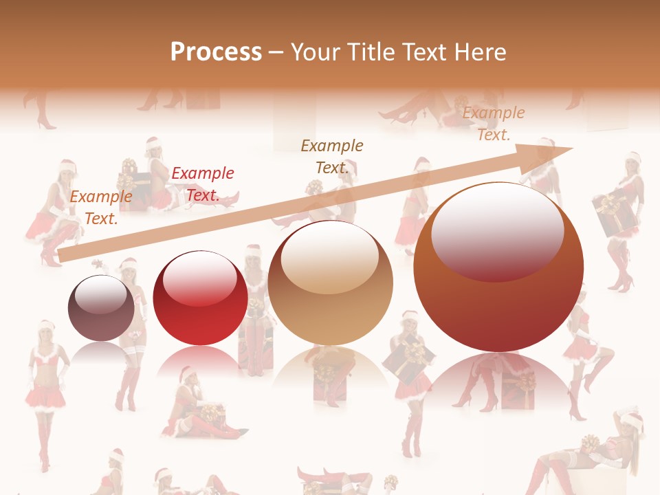 Christmas Girl PowerPoint Template