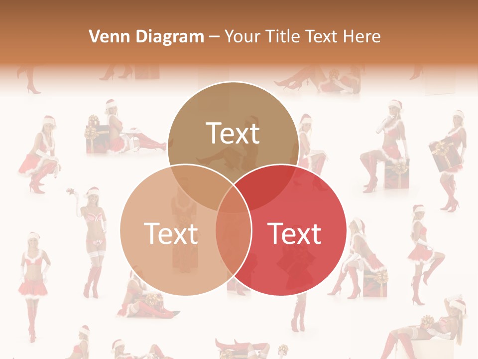 Christmas Girl PowerPoint Template