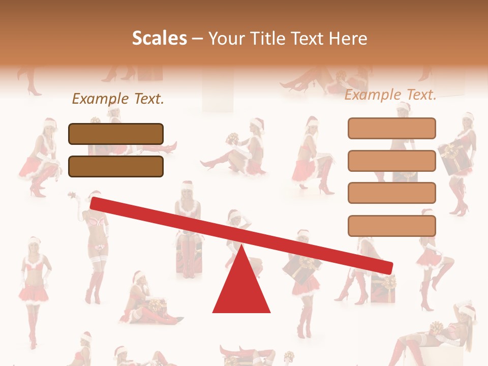 Christmas Girl PowerPoint Template