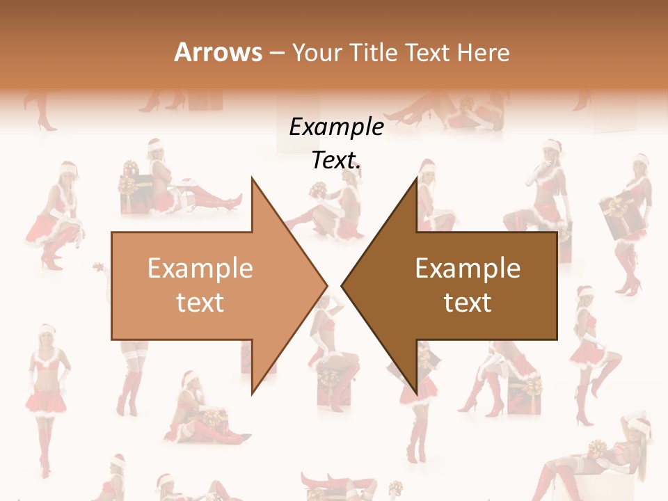 Christmas Girl PowerPoint Template