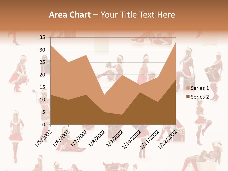 Christmas Girl PowerPoint Template
