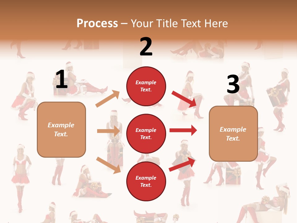 Christmas Girl PowerPoint Template