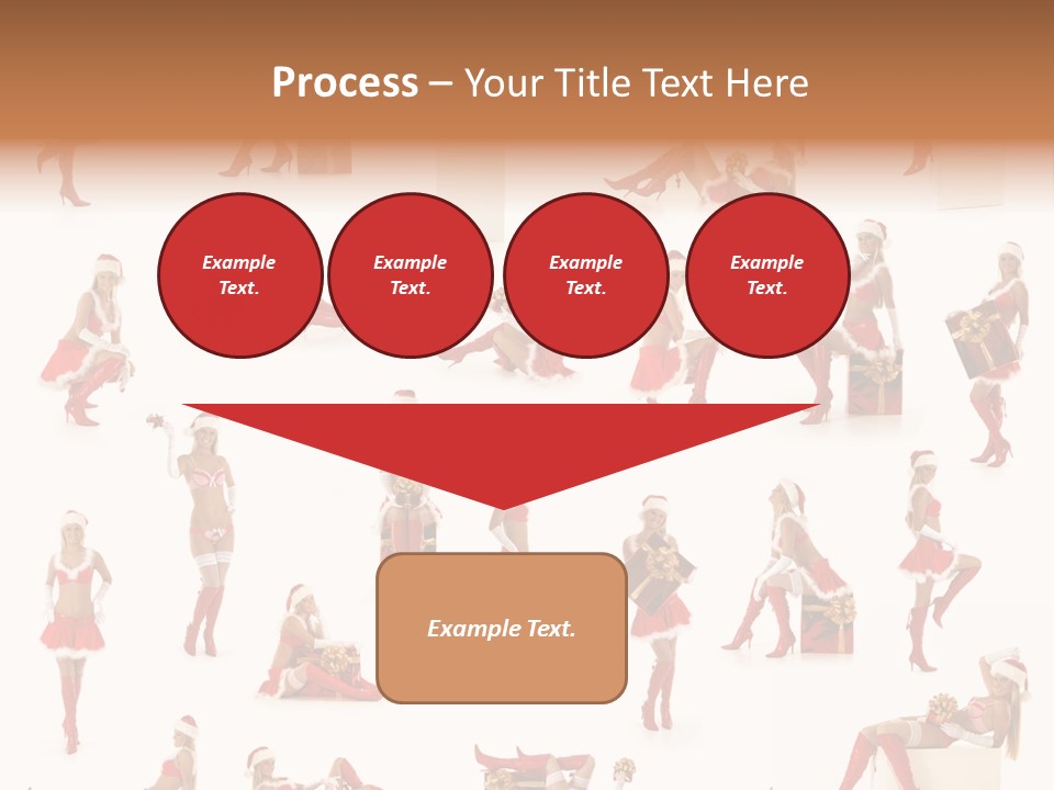 Christmas Girl PowerPoint Template