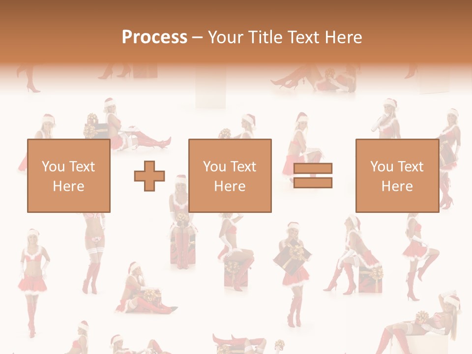 Christmas Girl PowerPoint Template