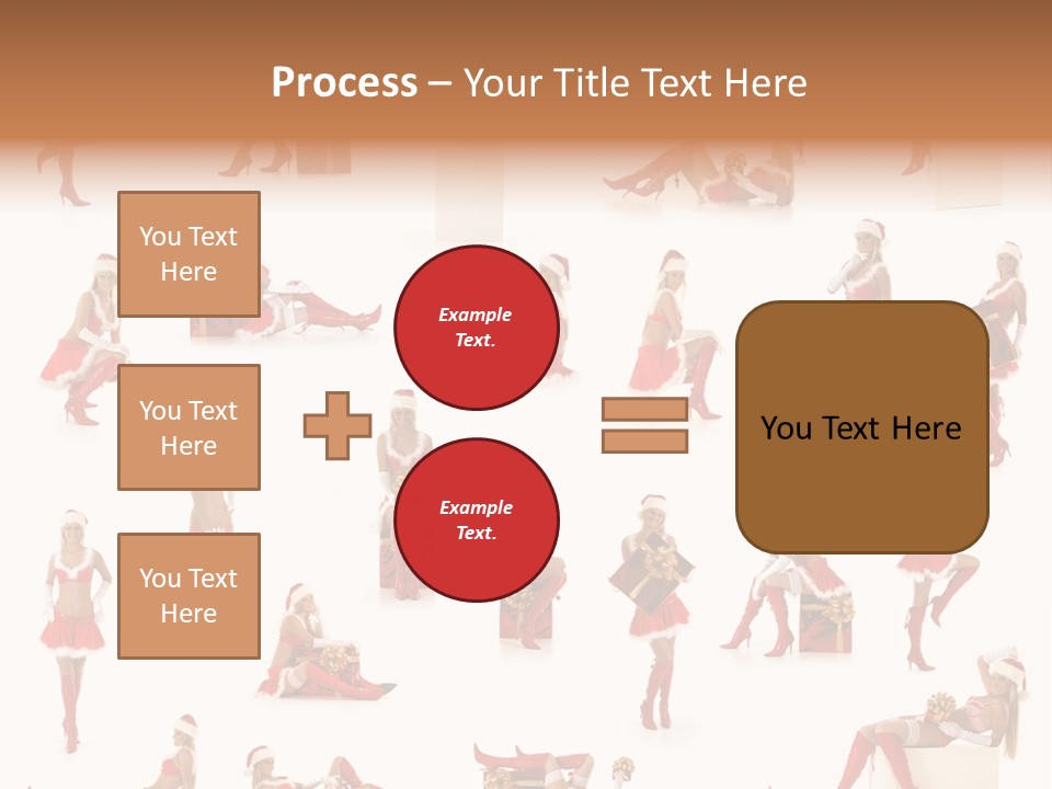 Christmas Girl PowerPoint Template