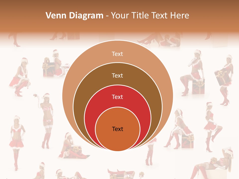 Christmas Girl PowerPoint Template