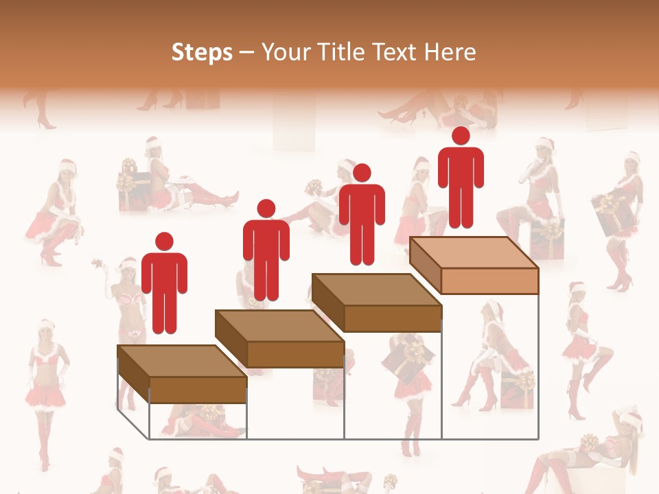 Christmas Girl PowerPoint Template