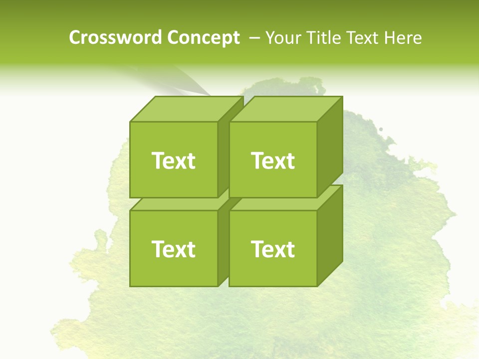 Watercolor Painting Brush PowerPoint Template