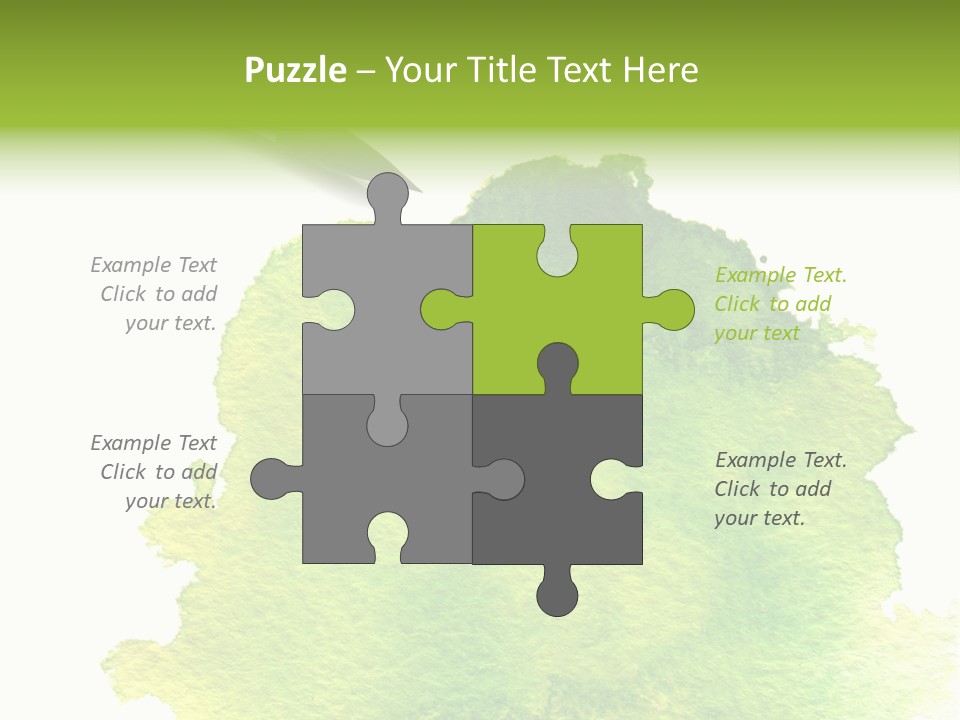 Watercolor Painting Brush PowerPoint Template