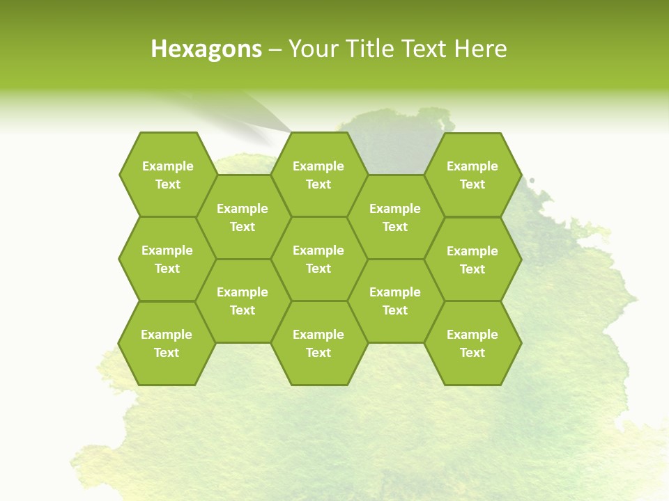 Watercolor Painting Brush PowerPoint Template