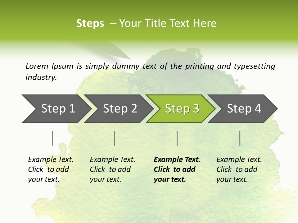 Watercolor Painting Brush PowerPoint Template
