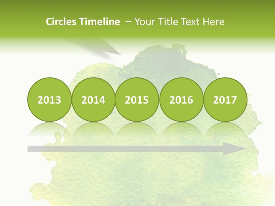 Watercolor Painting Brush PowerPoint Template