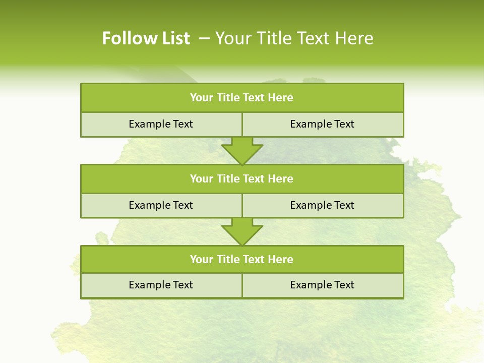 Watercolor Painting Brush PowerPoint Template