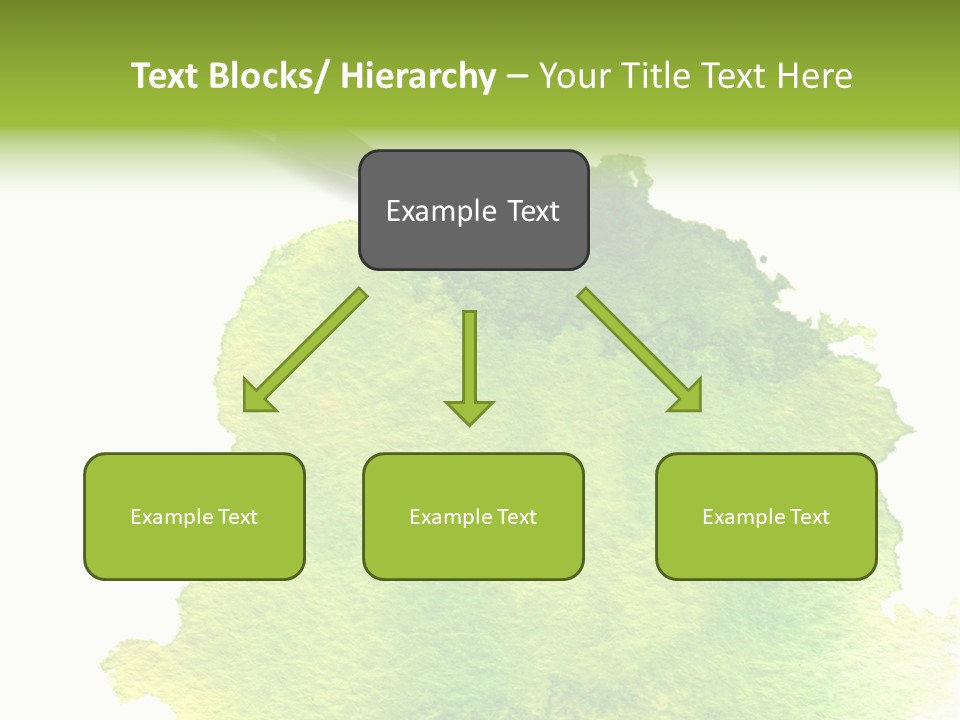 Watercolor Painting Brush PowerPoint Template