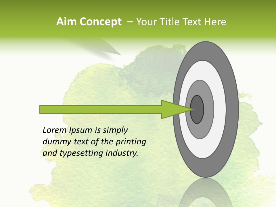 Watercolor Painting Brush PowerPoint Template