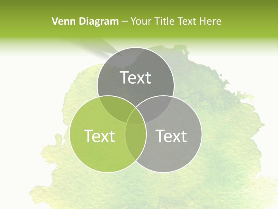 Watercolor Painting Brush PowerPoint Template