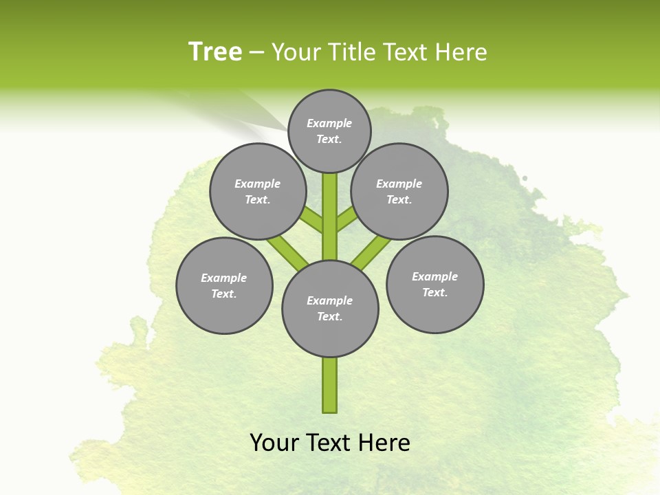 Watercolor Painting Brush PowerPoint Template