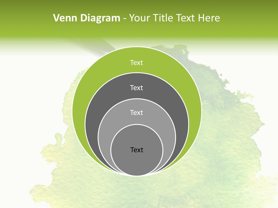 Watercolor Painting Brush PowerPoint Template