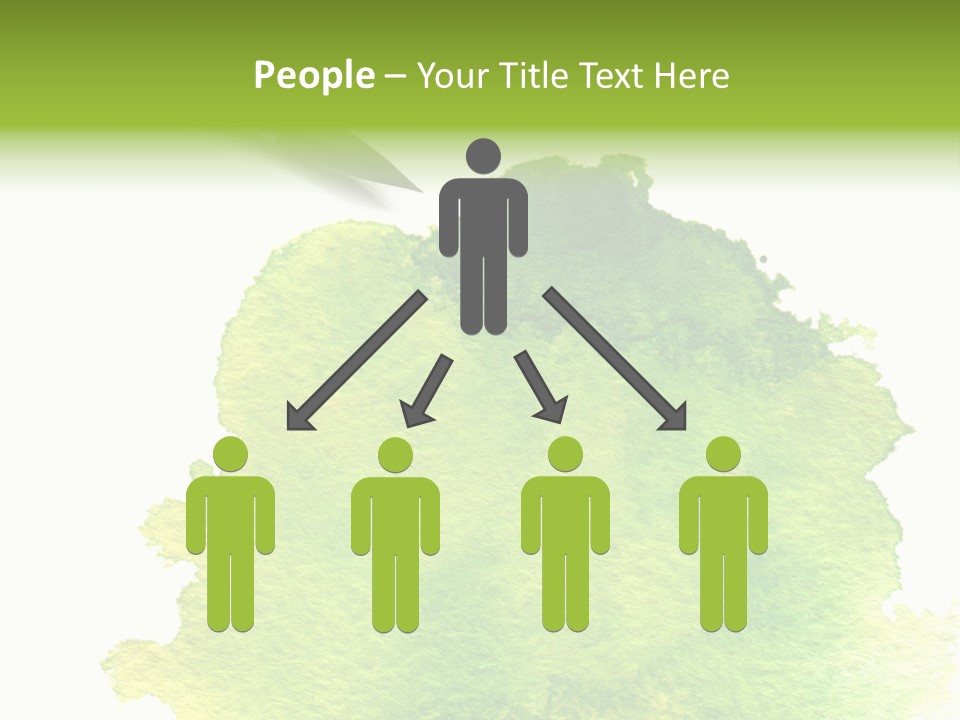 Watercolor Painting Brush PowerPoint Template