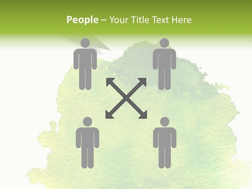 Watercolor Painting Brush PowerPoint Template