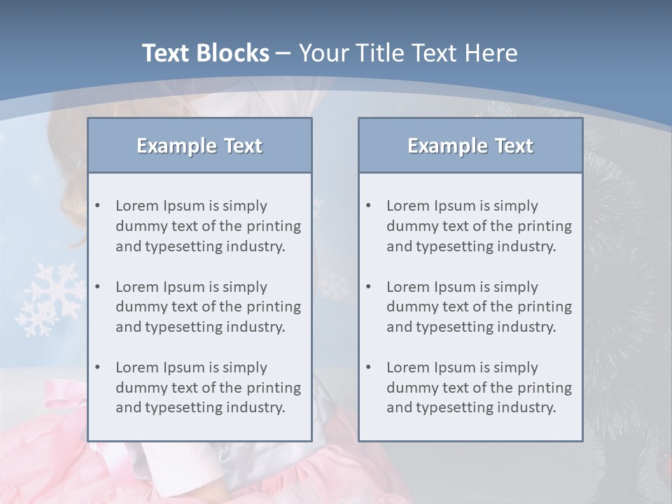 Fishnet Snowflake Gold PowerPoint Template