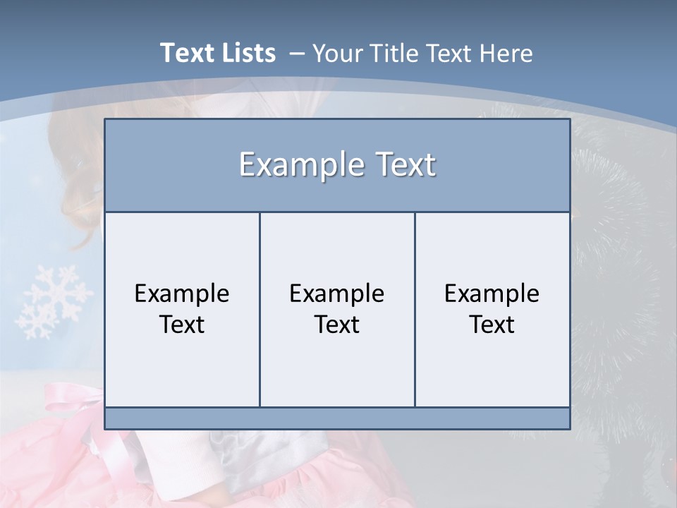 Fishnet Snowflake Gold PowerPoint Template