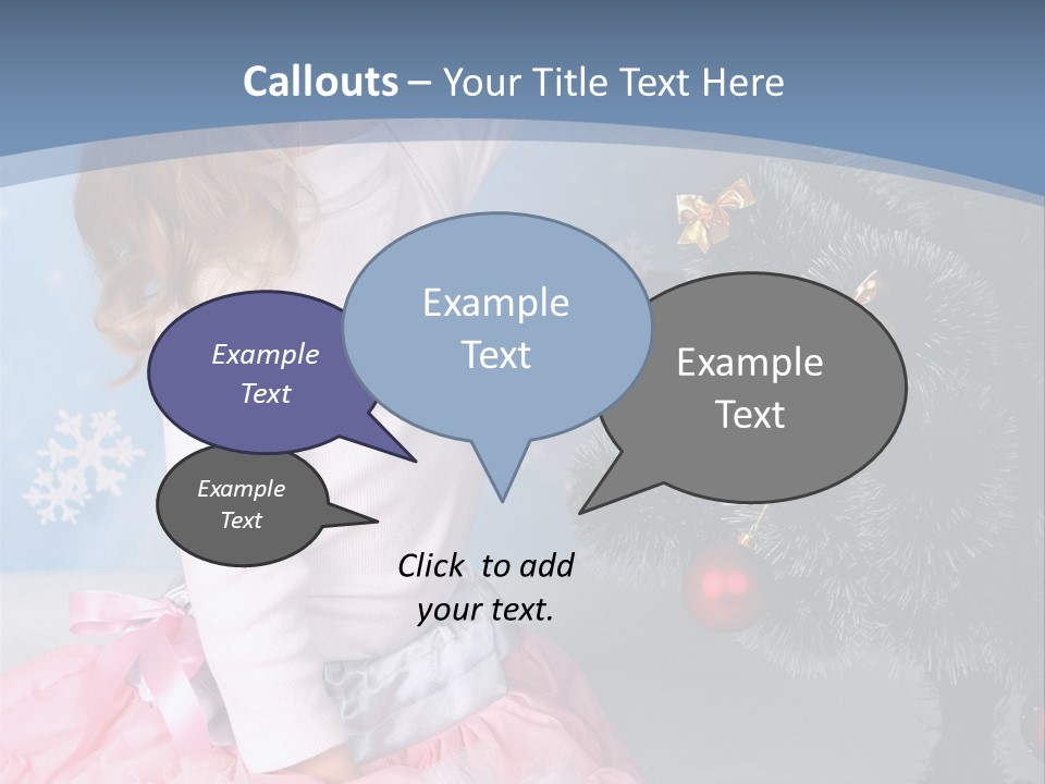 Fishnet Snowflake Gold PowerPoint Template