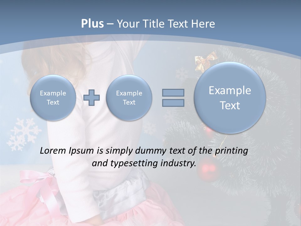 Fishnet Snowflake Gold PowerPoint Template