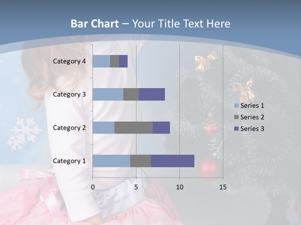 Fishnet Snowflake Gold PowerPoint Template