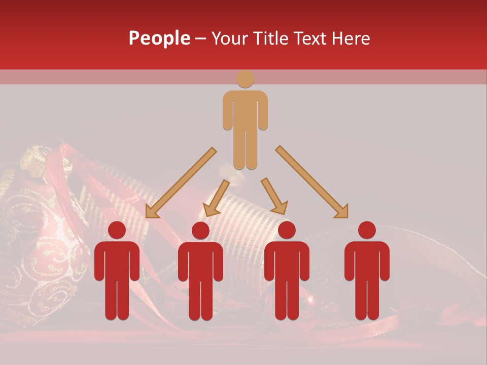 Christmas Balls Red PowerPoint Template