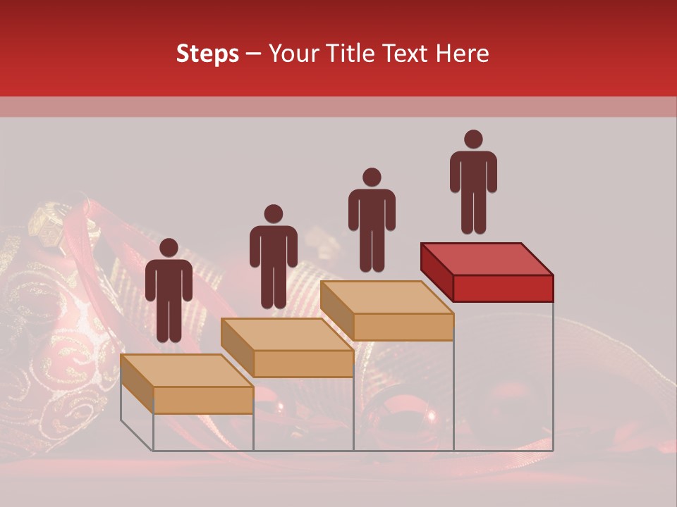 Christmas Balls Red PowerPoint Template