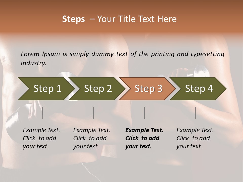 Weight Training PowerPoint Template
