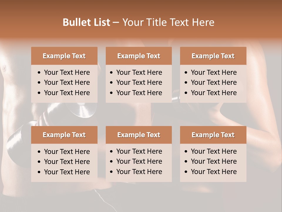 Weight Training PowerPoint Template