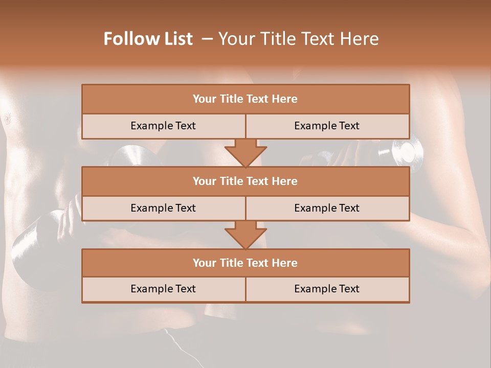 Weight Training PowerPoint Template