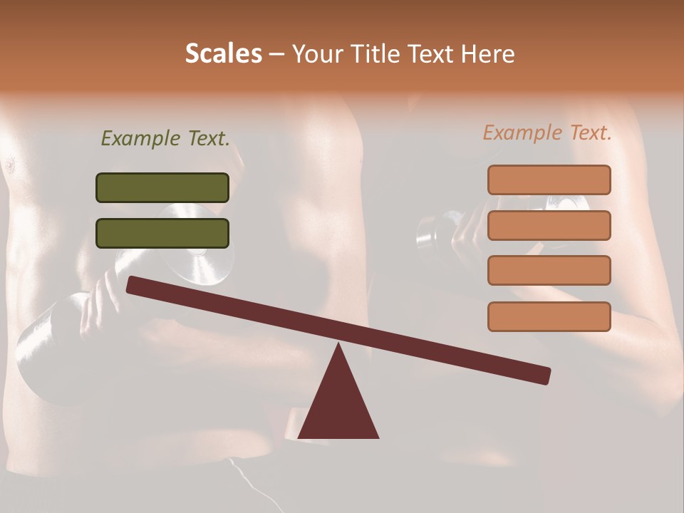 Weight Training PowerPoint Template
