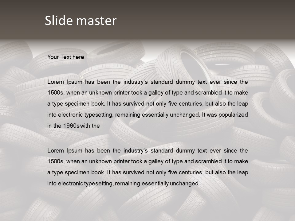 Rotate Tires PowerPoint Template