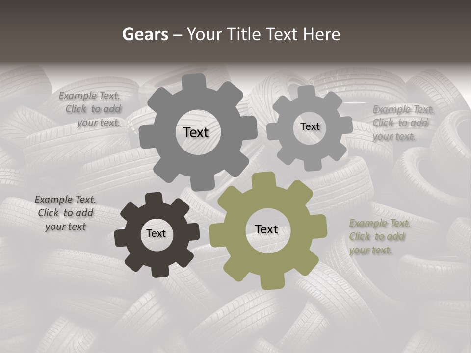 Rotate Tires PowerPoint Template