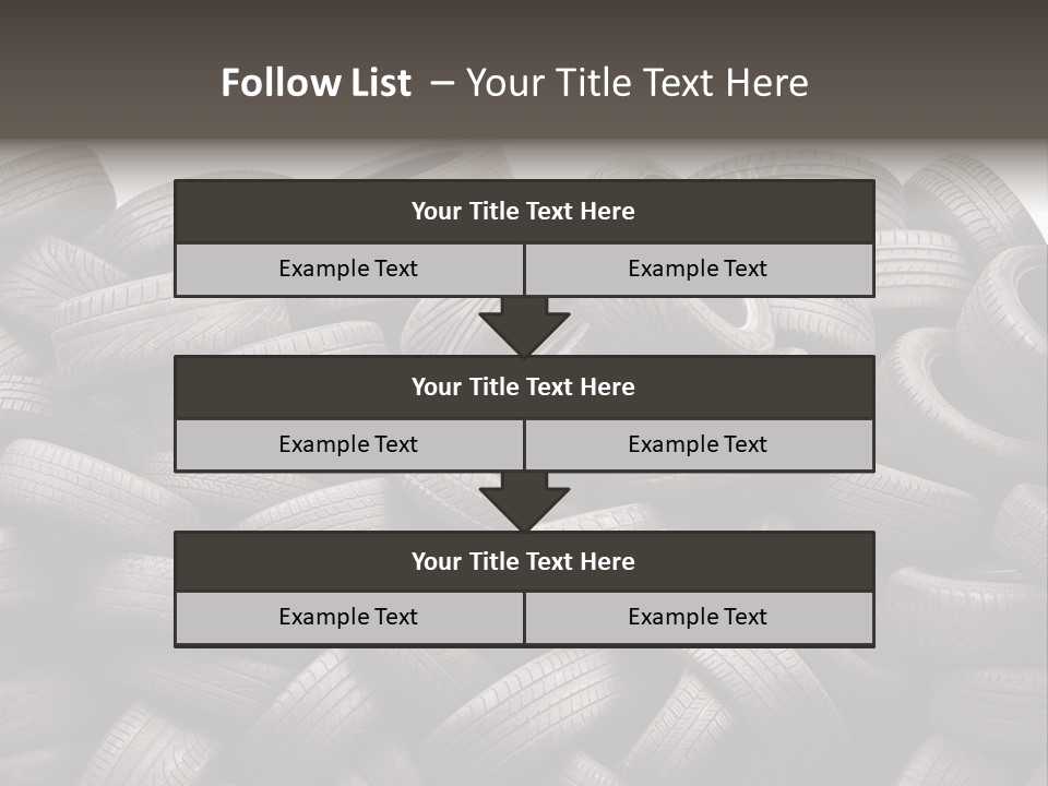 Rotate Tires PowerPoint Template