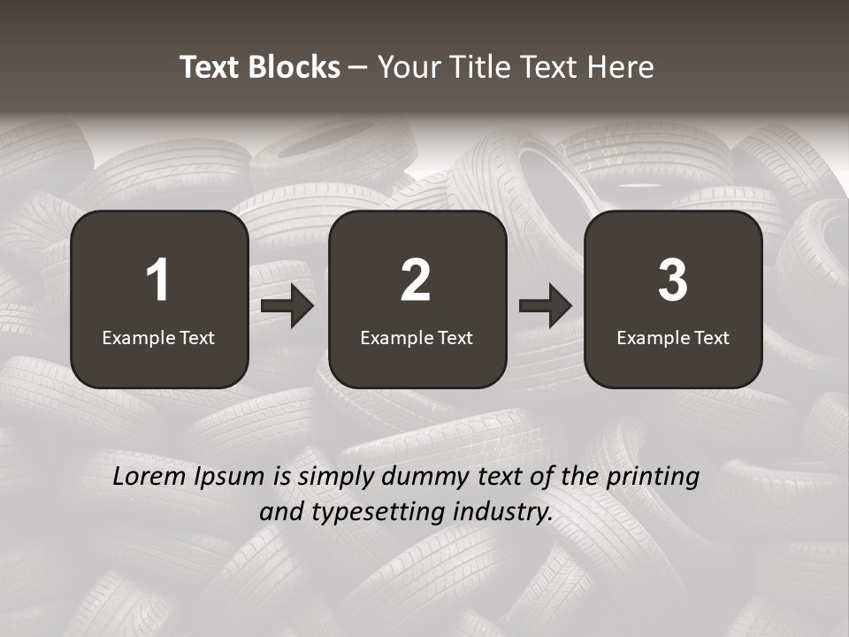 Rotate Tires PowerPoint Template
