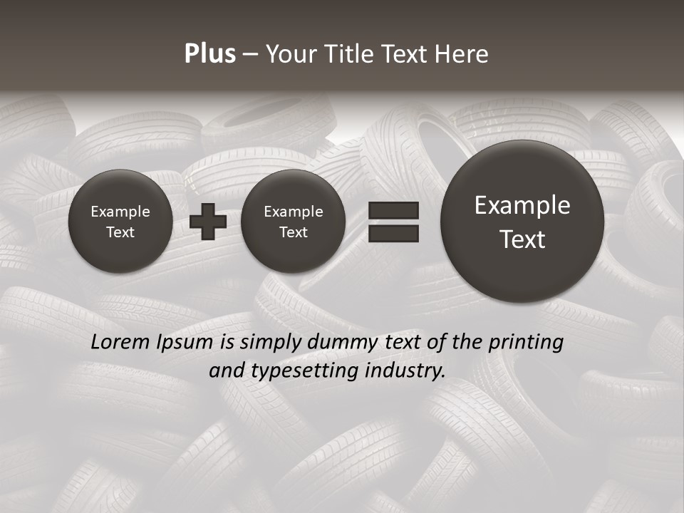 Rotate Tires PowerPoint Template