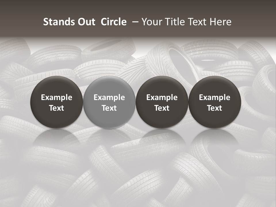 Rotate Tires PowerPoint Template