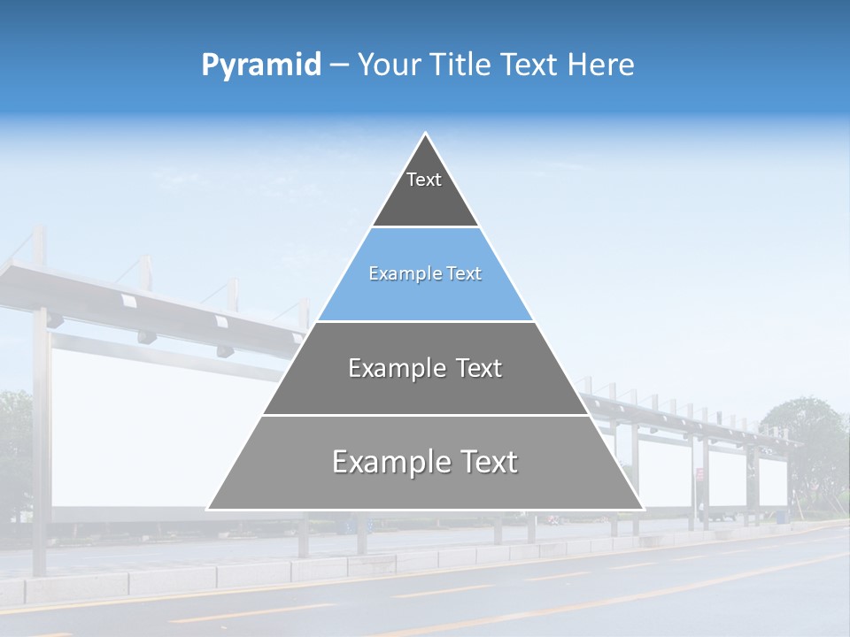 White Sidewalk Site PowerPoint Template
