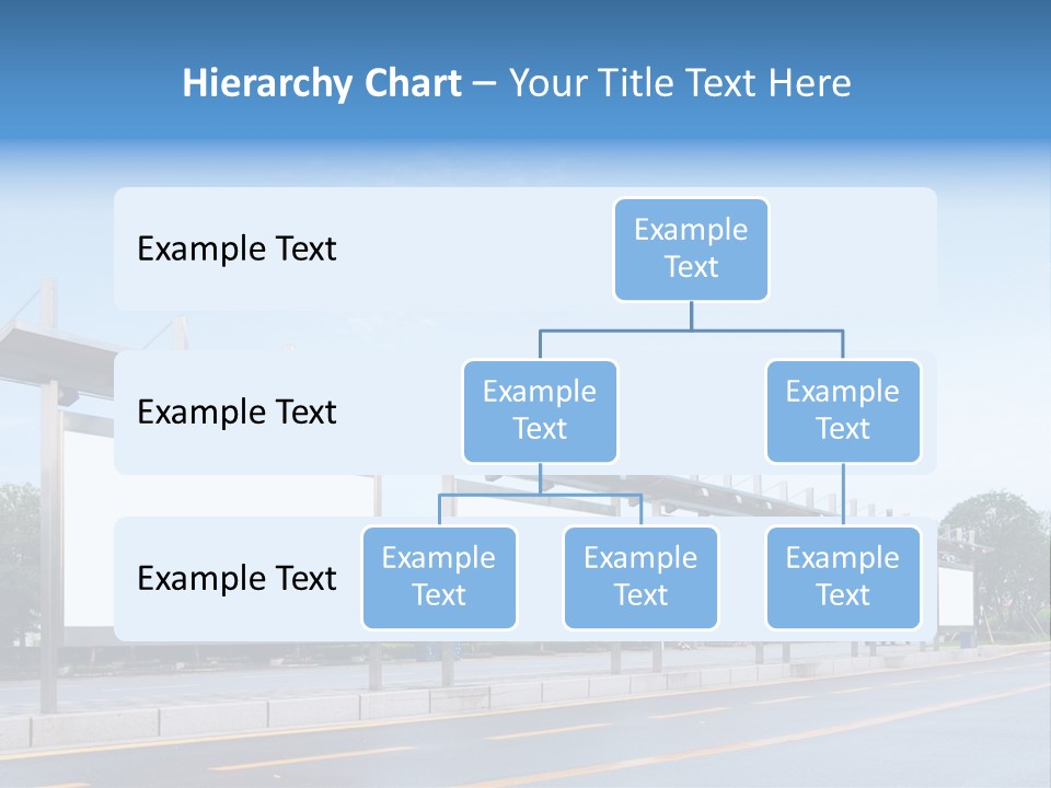 White Sidewalk Site PowerPoint Template