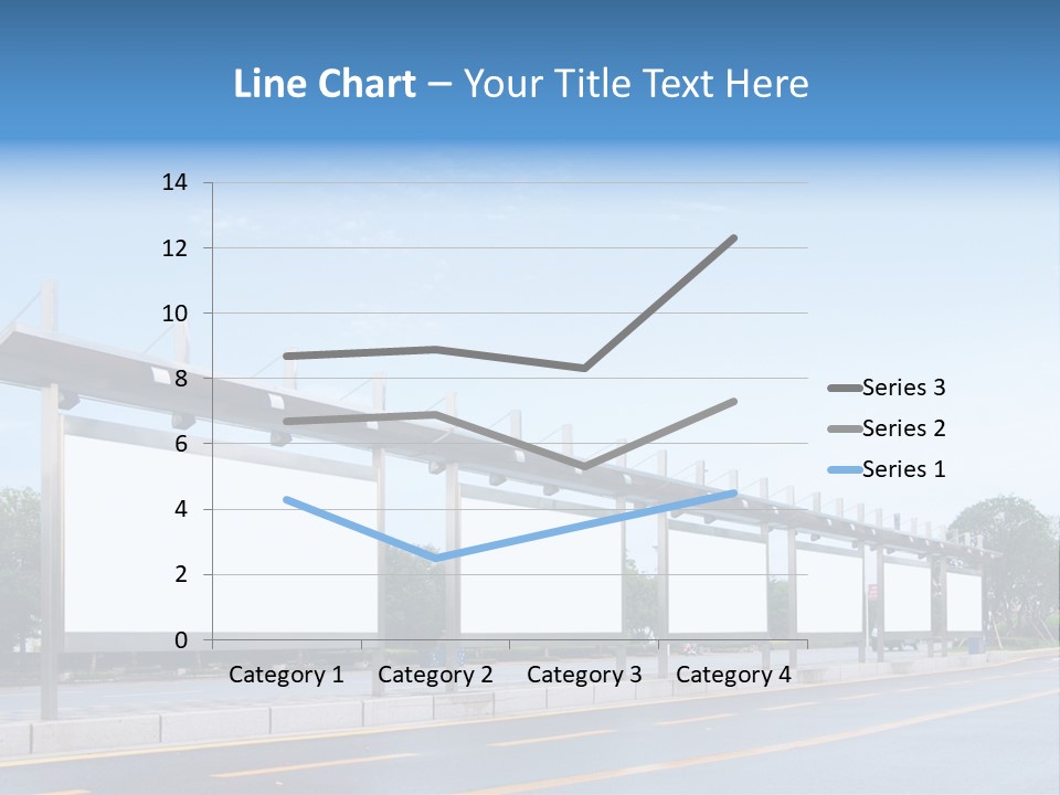 White Sidewalk Site PowerPoint Template
