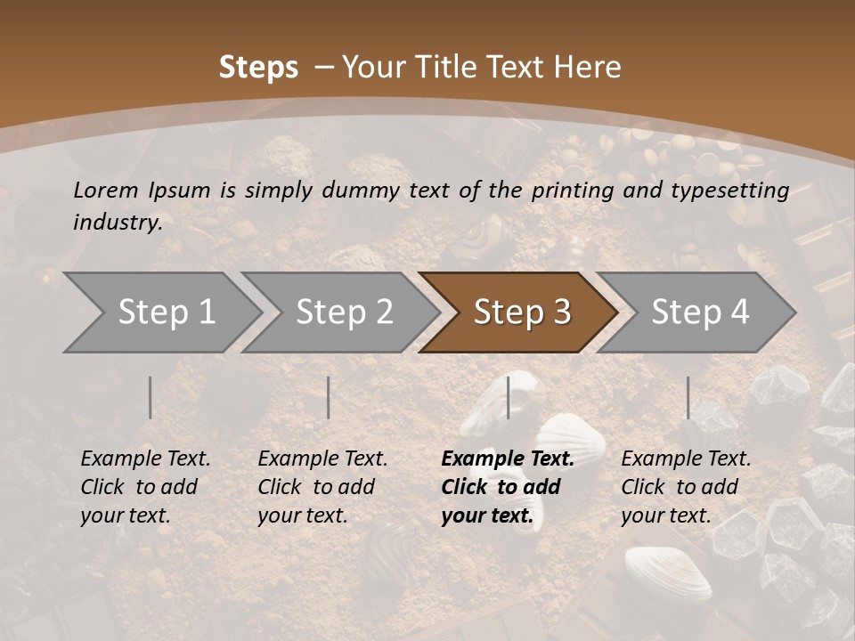 Interior Unhealthy Cacao PowerPoint Template