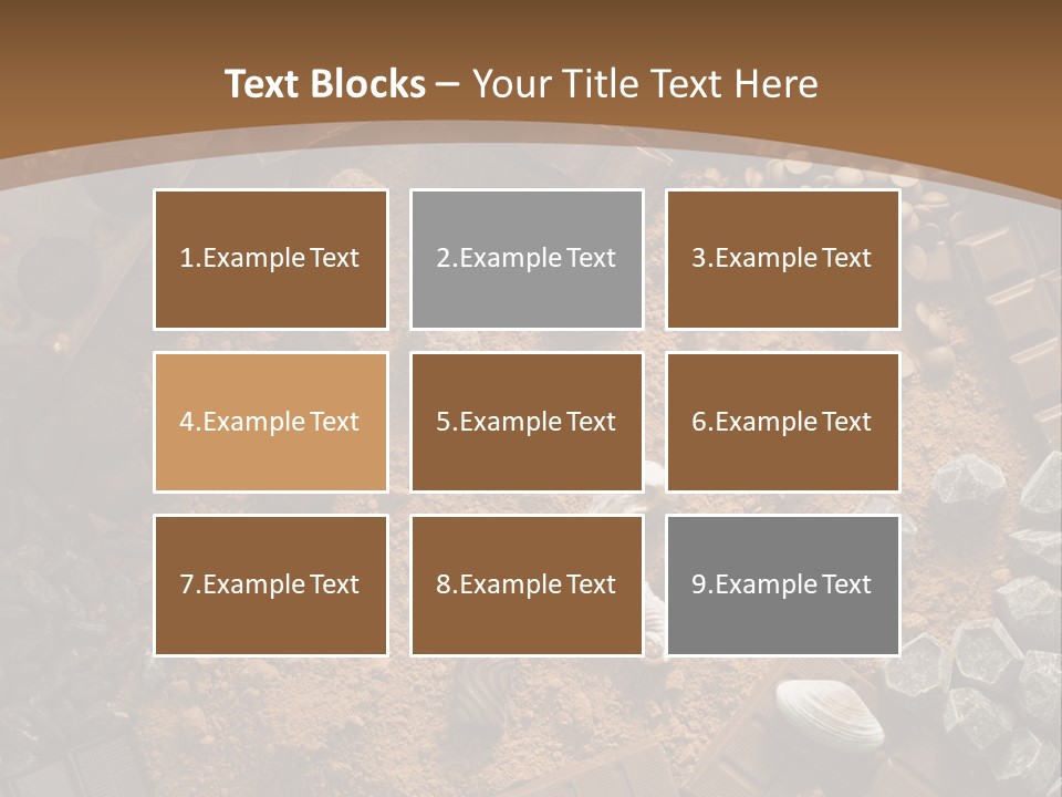 Interior Unhealthy Cacao PowerPoint Template