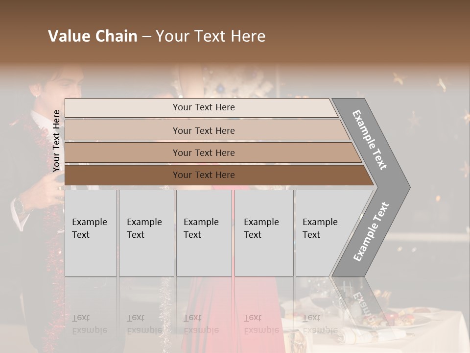 Christmas Party Dress PowerPoint Template